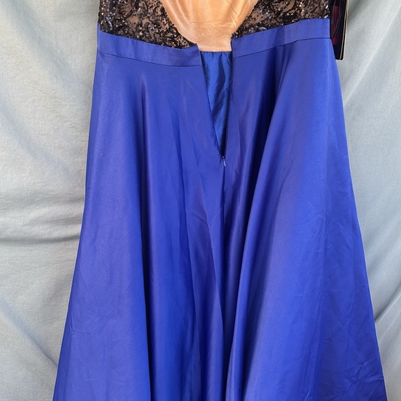 NWT Long Sequin Bodice A-line Dress by Juliet XXL - Picture 9 of 12